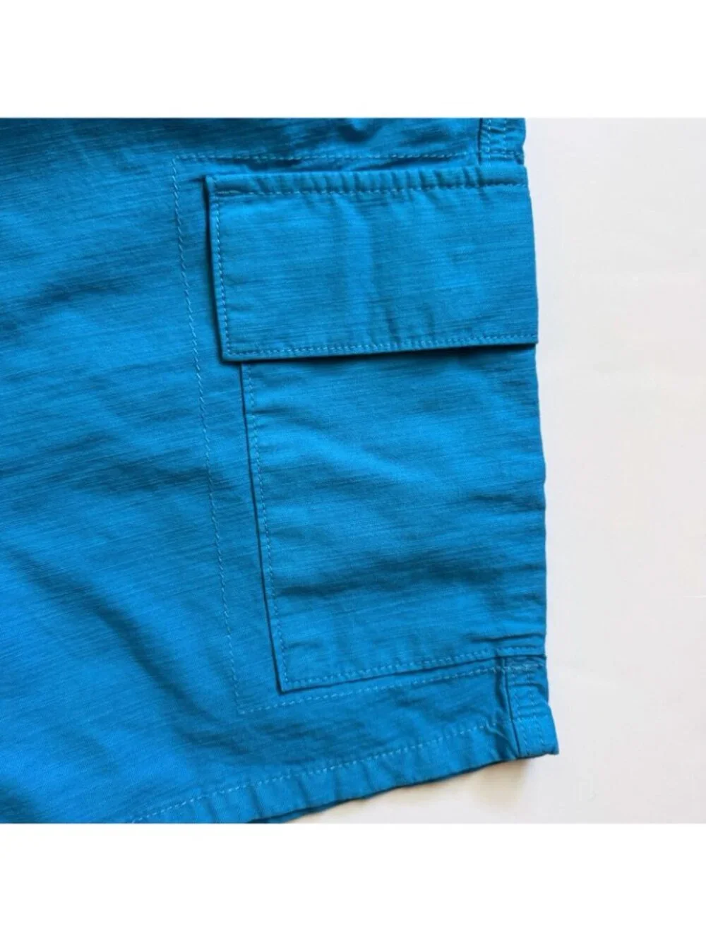 Everlane The Cotton Linen Cargo Short Blue Men's Size Medium M NWT